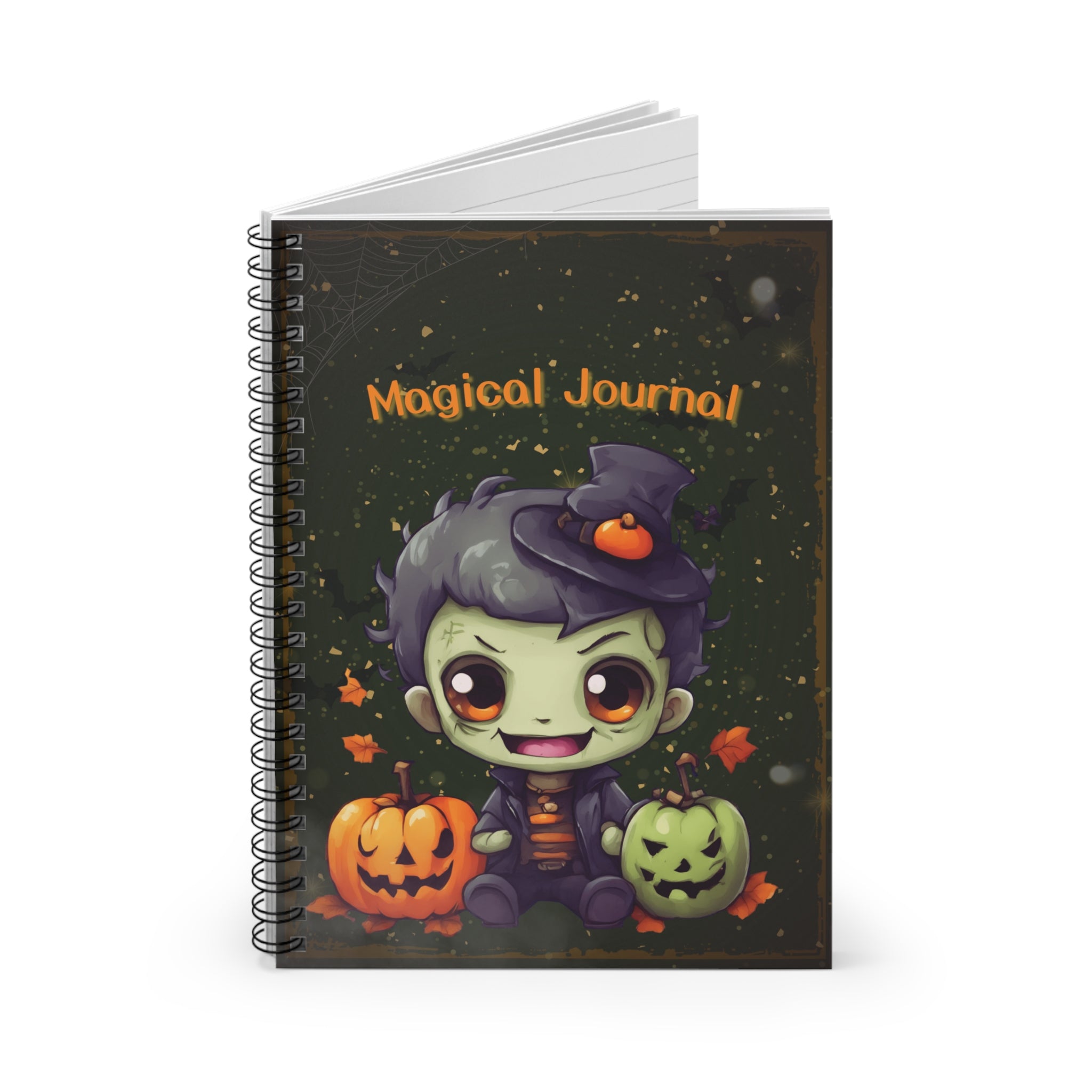 Zombie Magical Journal Spiral Notebook