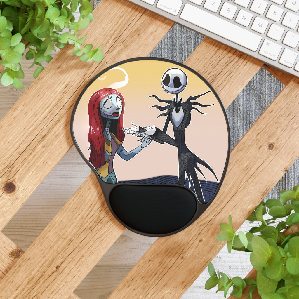 Mouse Pad - Jack and Sally, The Nightmare Before Christmas Design