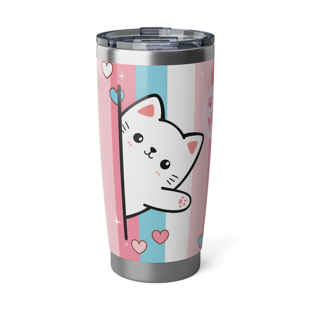 Peekaboo Kitty Travel Tumbler – Cute Cat Cup for Coffee & Tea Lovers (20oz)