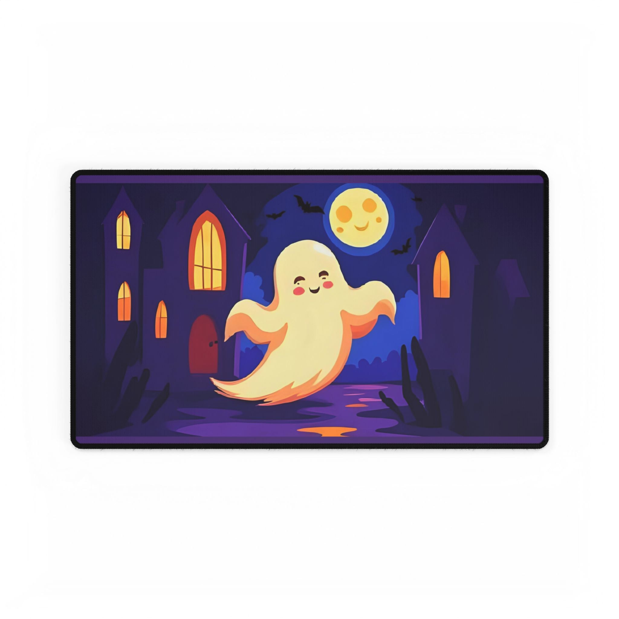 Desk Mat - Friendly Ghost Halloween Decor Gifts