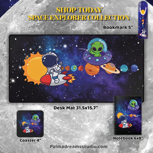 Bookmark - Reach for the Stars Bookmark, Galaxy Book Marker,