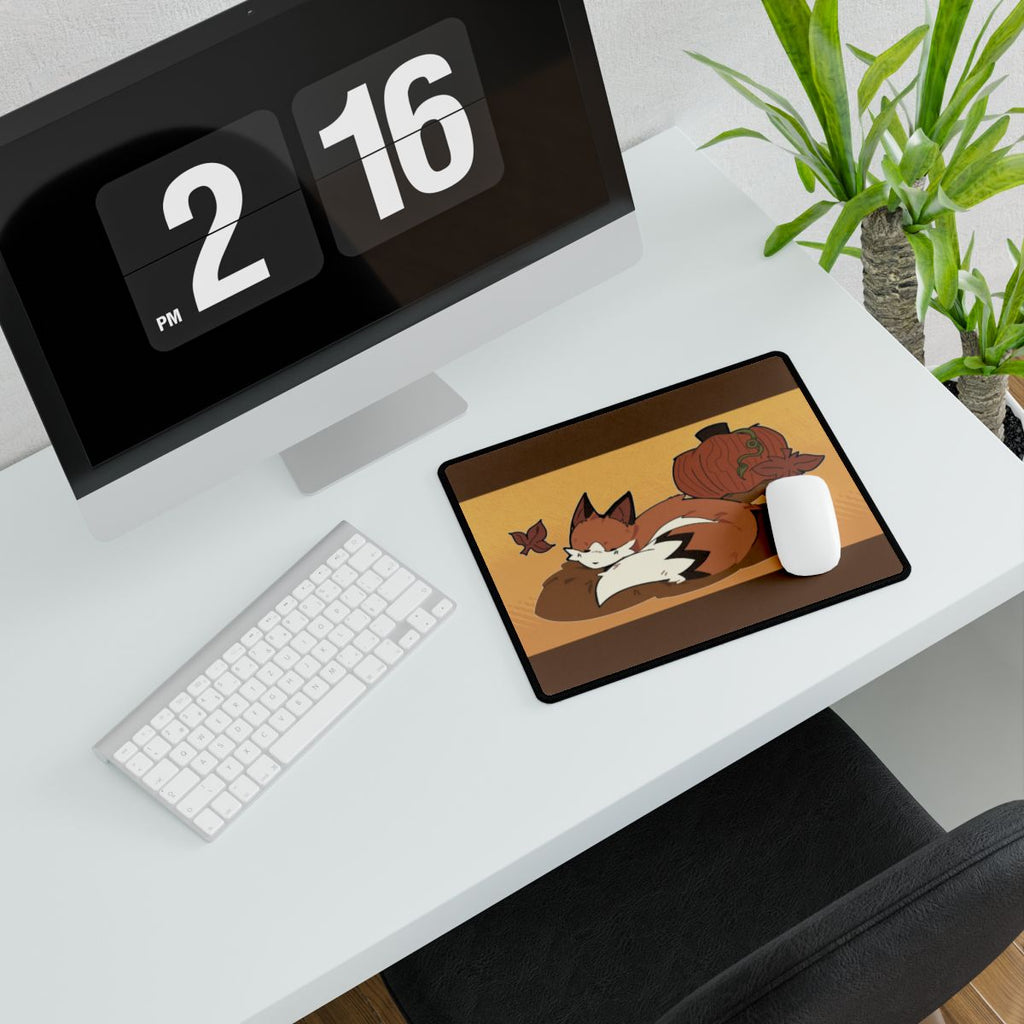 Autumn Fox Desk Mat