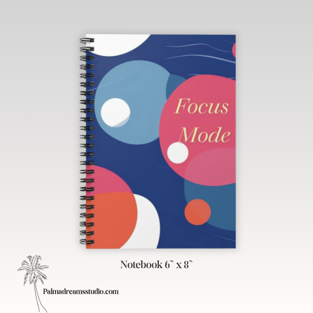 Spiral Notebook - Focus Mode Ruled Line