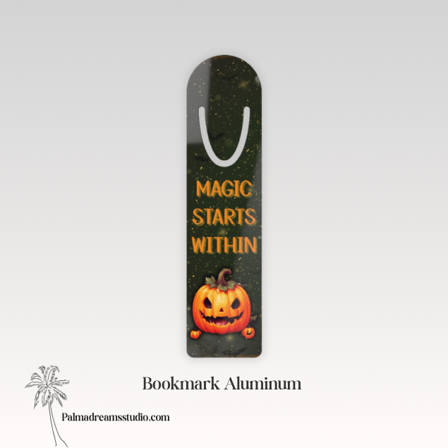 Bookmark, Pumpkin Magic Starts Within