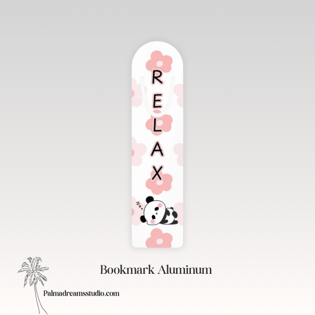 Bookmark, Panda Reading Buddy, Cute Floral Book Marker