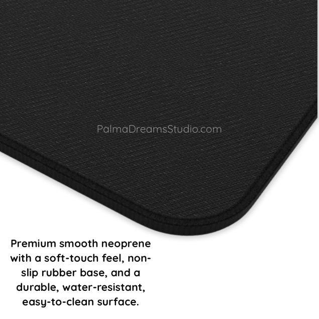 Anime-Inspired Gamer Desk Mat, Original Art Desk Pad, Aesthetic Gaming Setup Decor, Monkey Kid