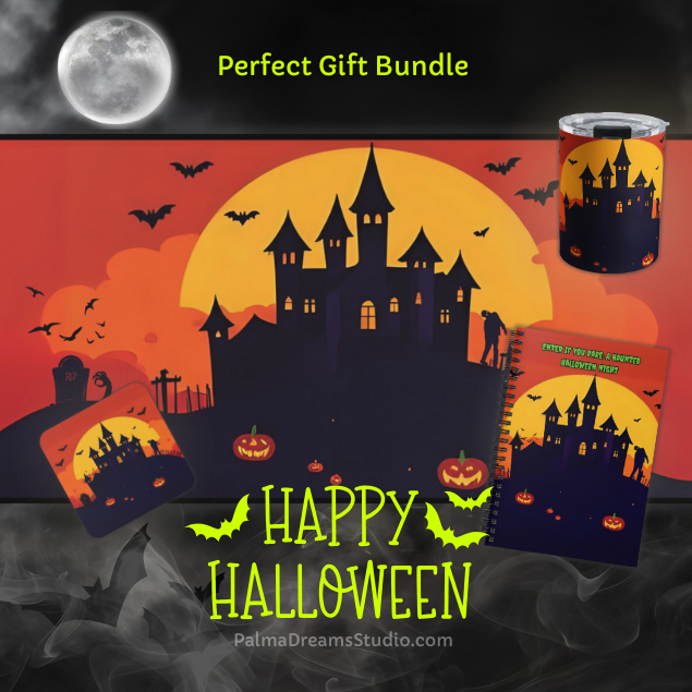 Desk Mats Haunted Nightfall