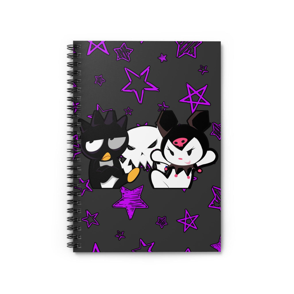 Cute Notebook, Back to School Stationery, College Student Gift, Small Sketchbook, Inspirational Diary, Original Art, Inspired by Hello Kitty