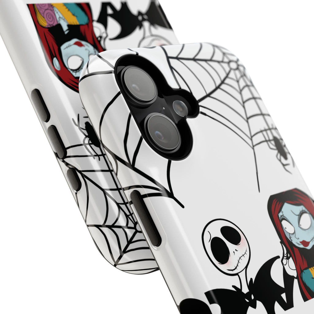 Nightmare Before Christmas Phone Case: Hand-Drawn Art, Impact Resistant