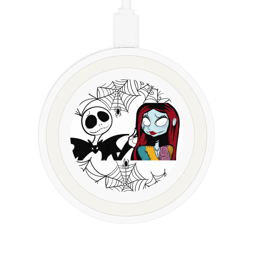 Nightmare Before Christmas Wireless Charger: Hand-Drawn Halloween Tech