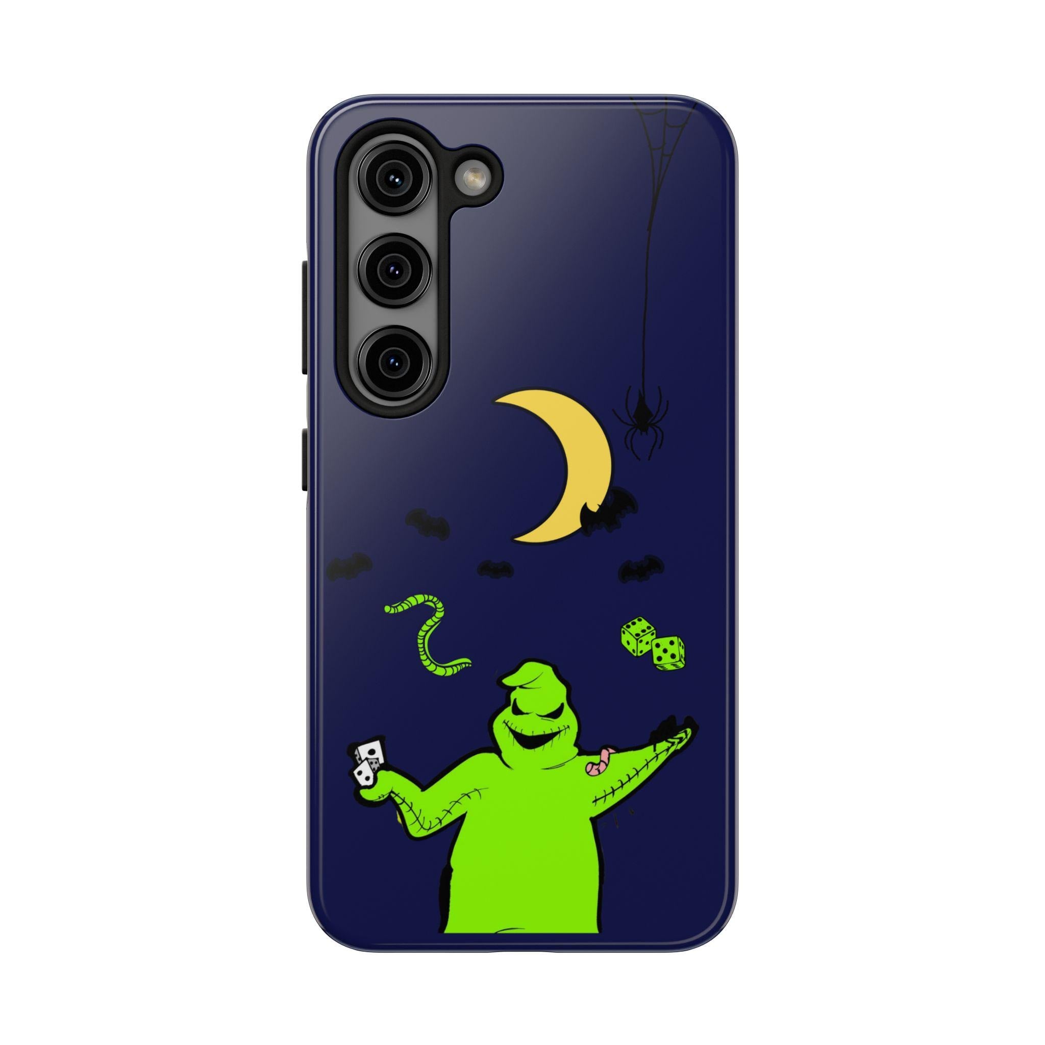 Oogie Boogie Phone Case: Nightmare Before Christmas Art, Durable Lexan