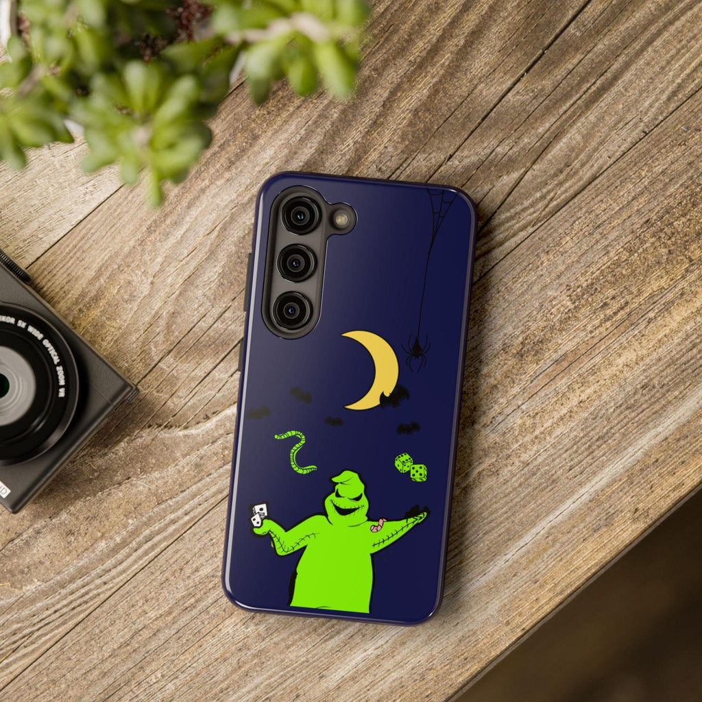 Oogie Boogie Phone Case: Nightmare Before Christmas Art, Durable Lexan