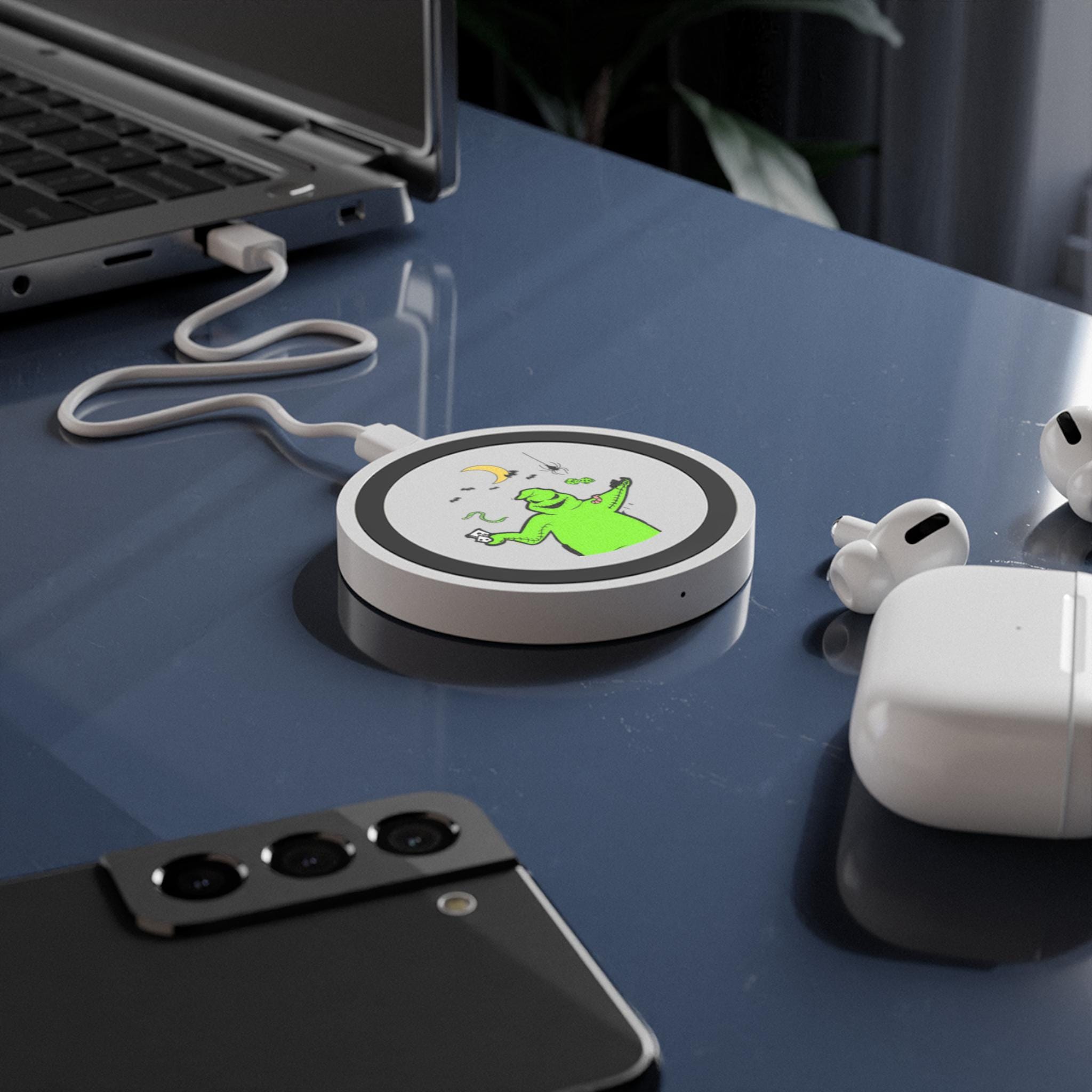 Oogie Boogie Wireless Charger: Nightmare Before Christmas Fan Art