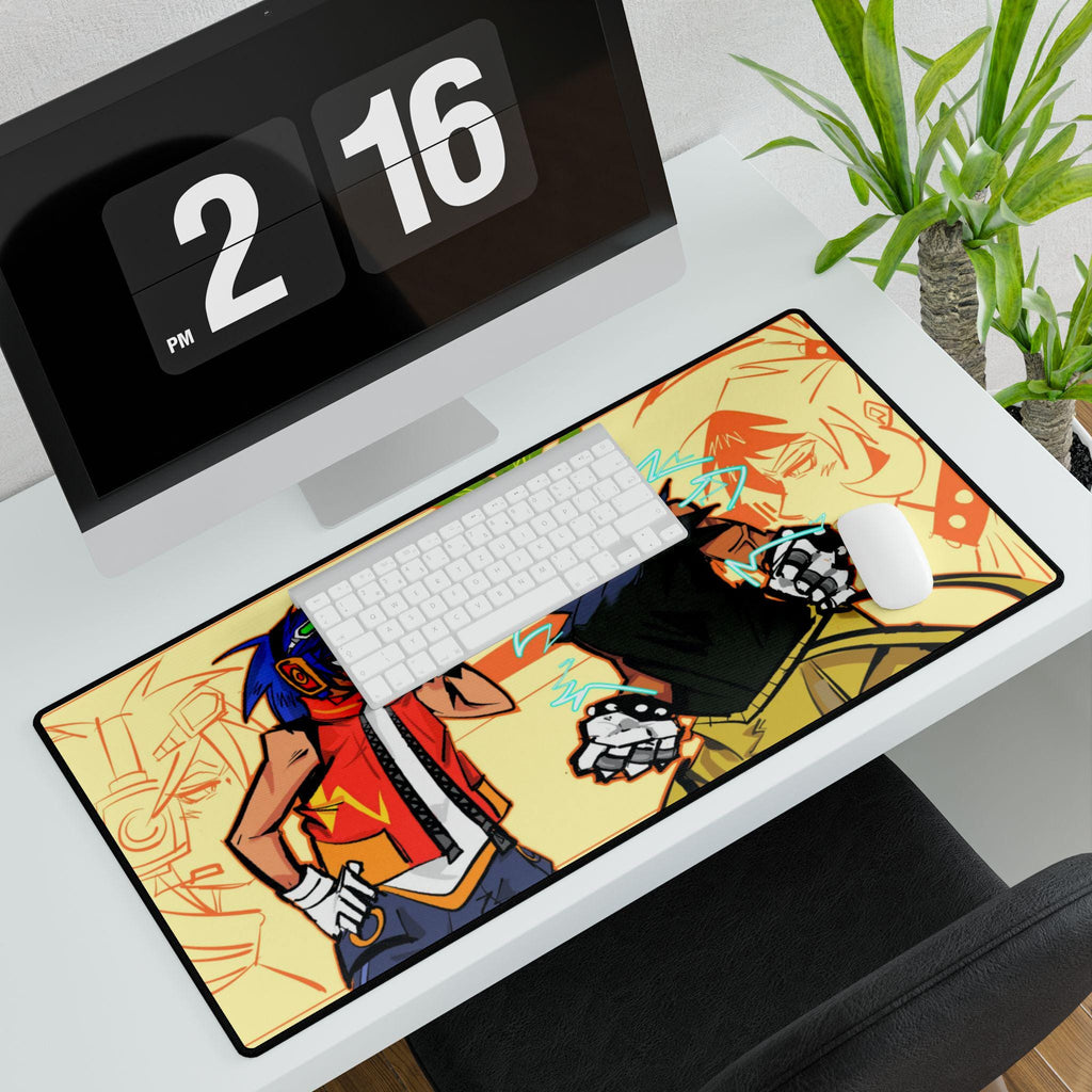 Sonic X Surge Desk Mat: Comic Anime Hand-Drawn Gaming Mouse Pad