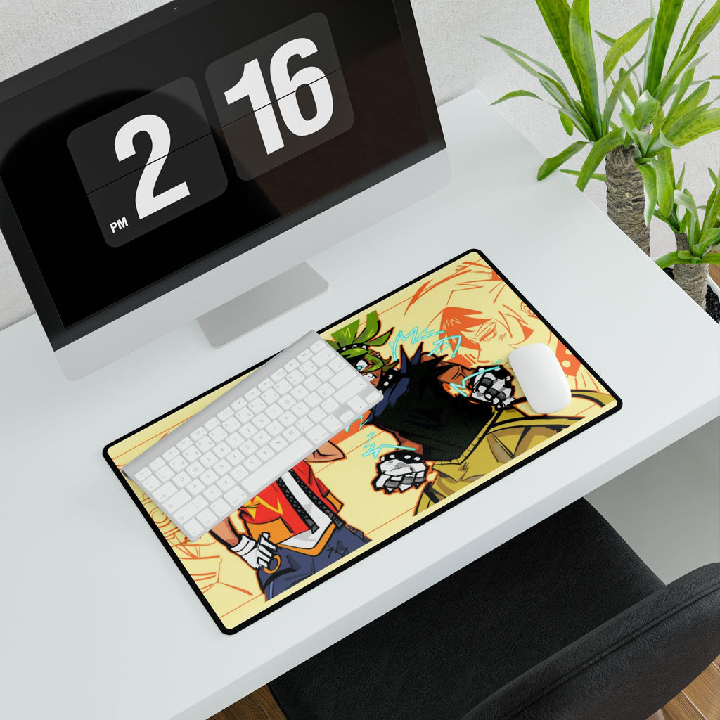 Sonic X Surge Desk Mat: Comic Anime Hand-Drawn Gaming Mouse Pad
