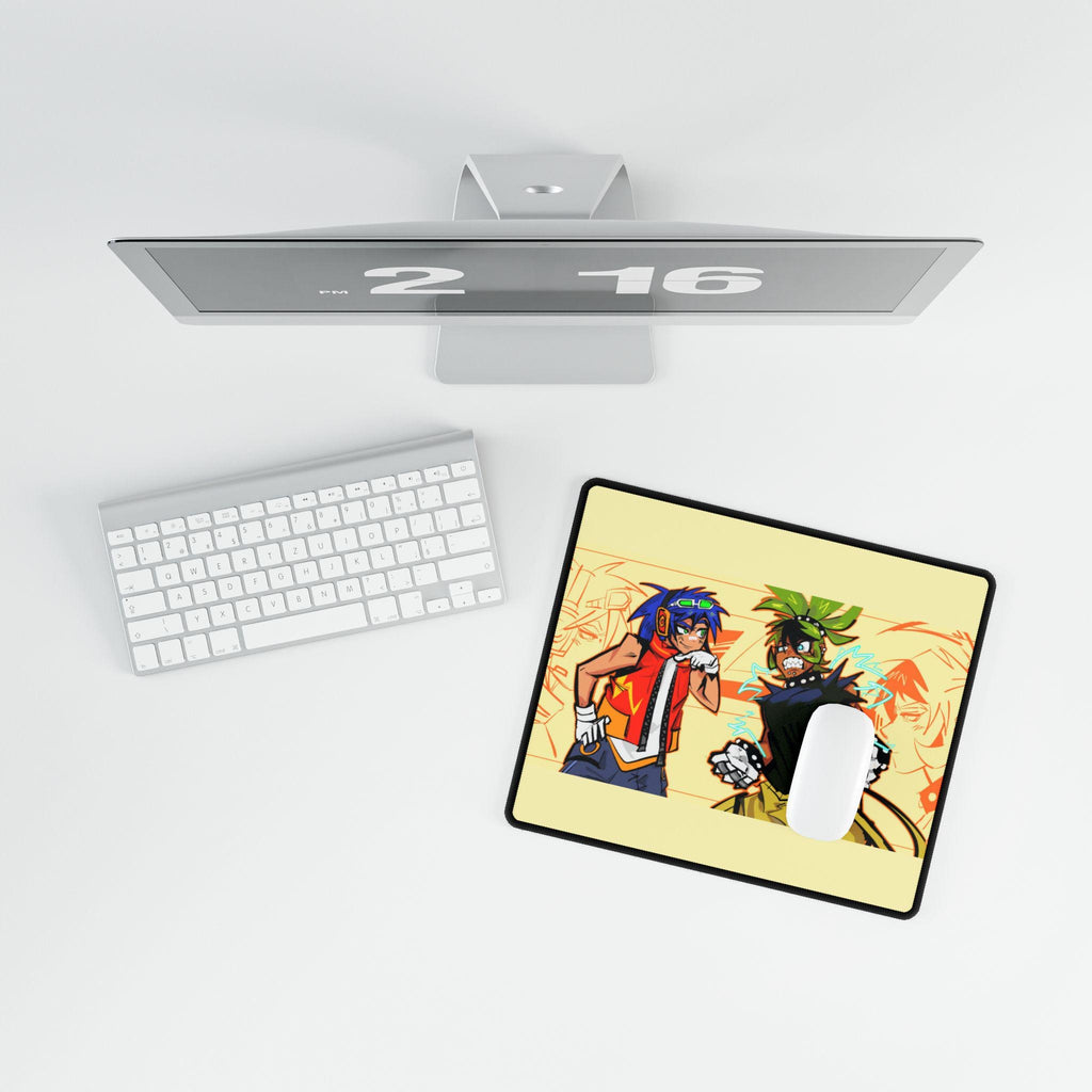 Sonic X Surge Desk Mat: Comic Anime Hand-Drawn Gaming Mouse Pad