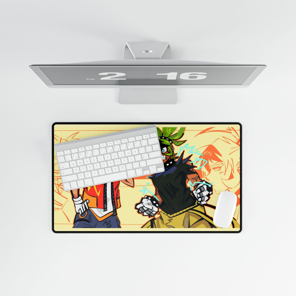 Sonic X Surge Desk Mat: Comic Anime Hand-Drawn Gaming Mouse Pad