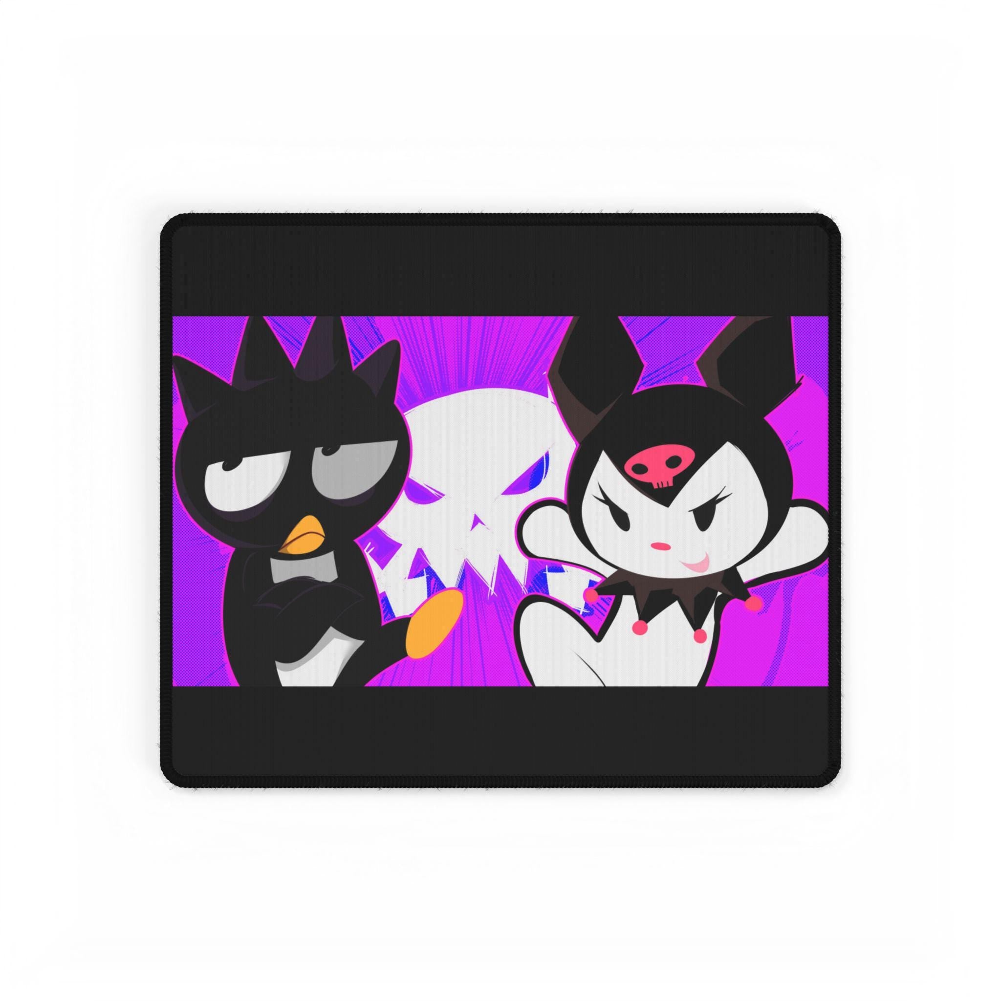 Hand-Drawn Desk Mat: Vibrant Colors, Original Artwork