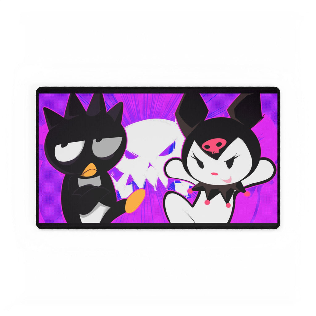 Hand-Drawn Desk Mat: Vibrant Colors, Original Artwork