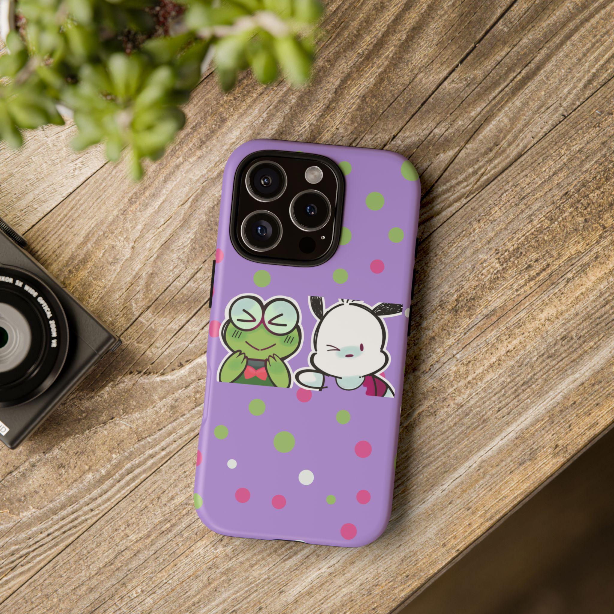 Anime Phone Case: Hand-Drawn Art, Protective Cover