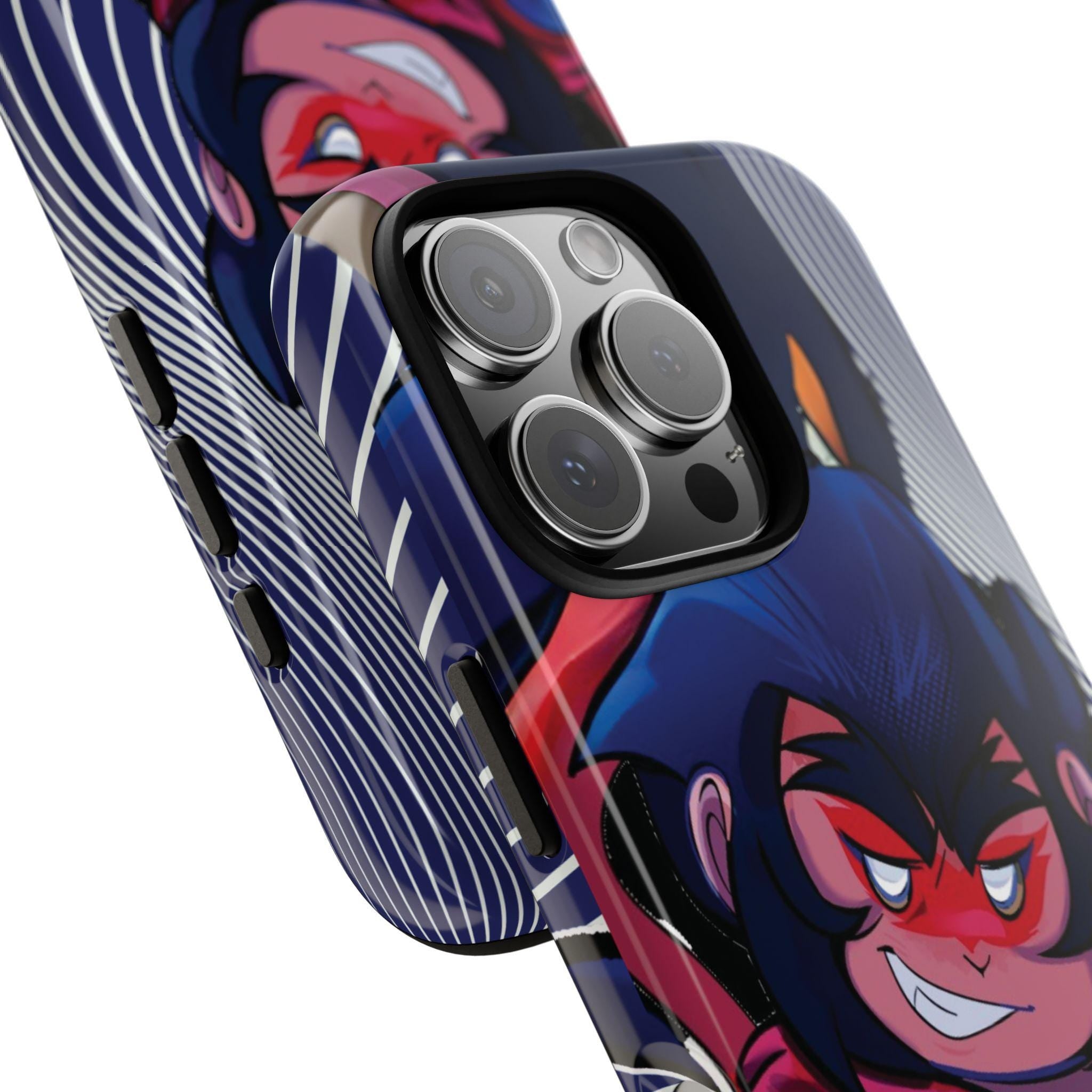 Anime Inspired Phone Case: Hand-Drawn Art, Manga Fan Gift