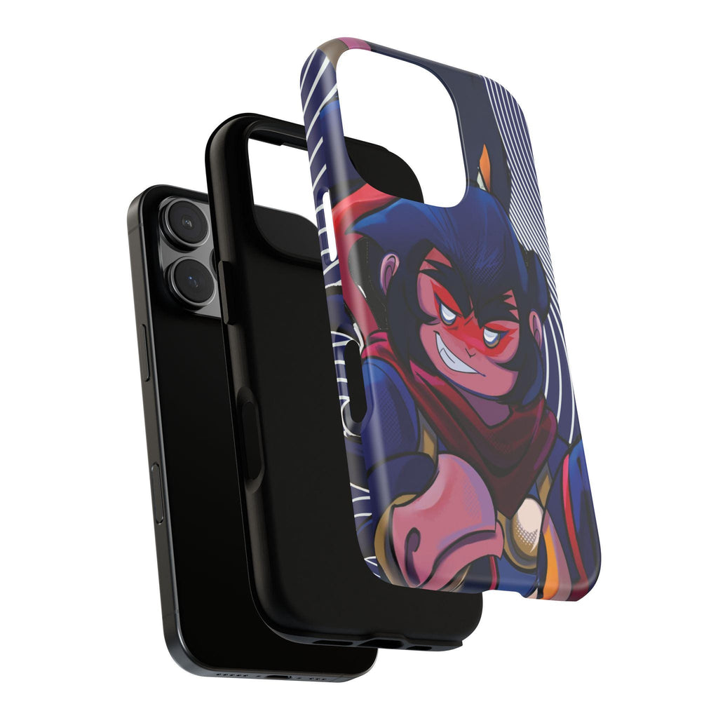 Anime Inspired Phone Case: Hand-Drawn Art, Manga Fan Gift
