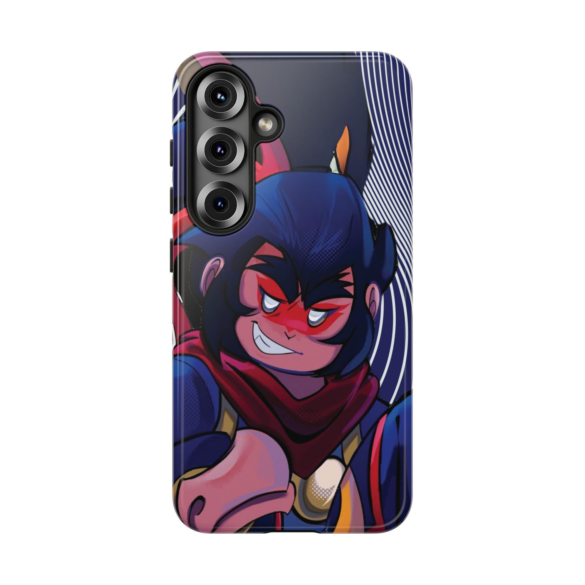 Anime Inspired Phone Case: Hand-Drawn Art, Manga Fan Gift