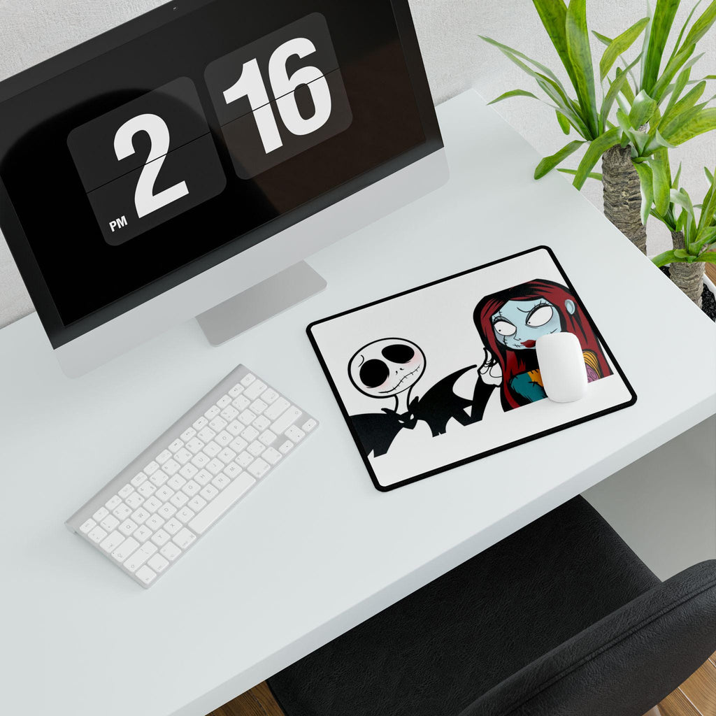 Nightmare Before Christmas Desk Mat: Gothic Halloween Office Decor