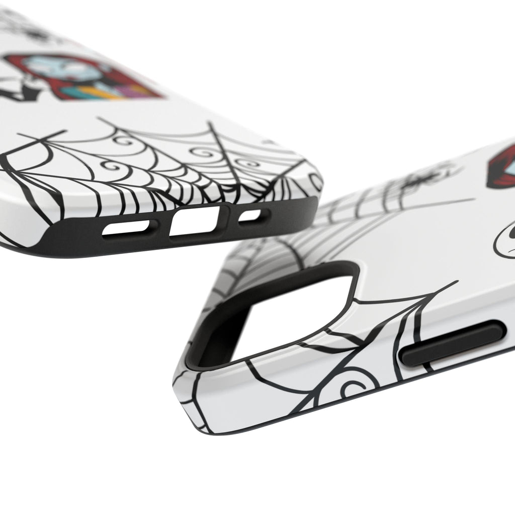 Nightmare Before Christmas Phone Case: Hand-Drawn Art, Impact Resistant