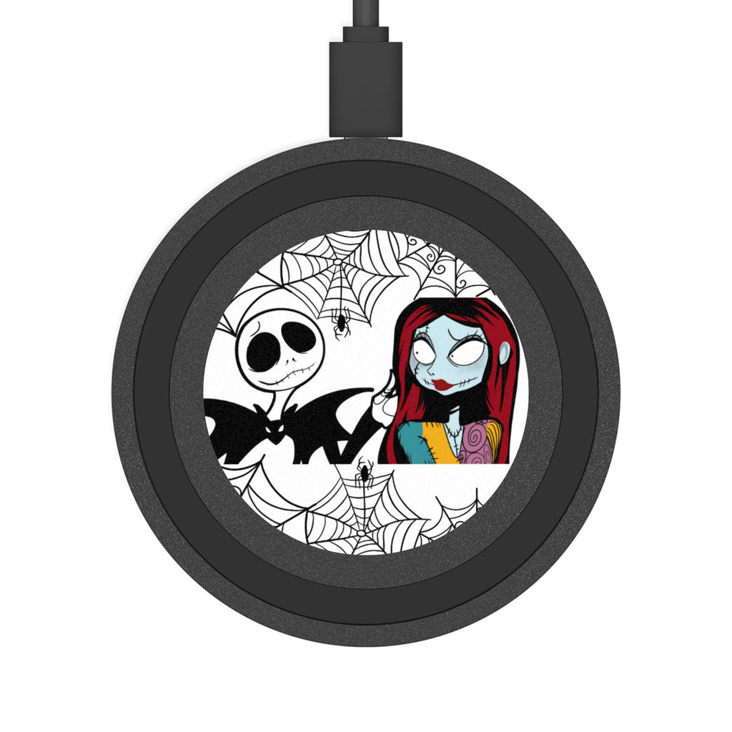 Nightmare Before Christmas Wireless Charger: Hand-Drawn Halloween Tech