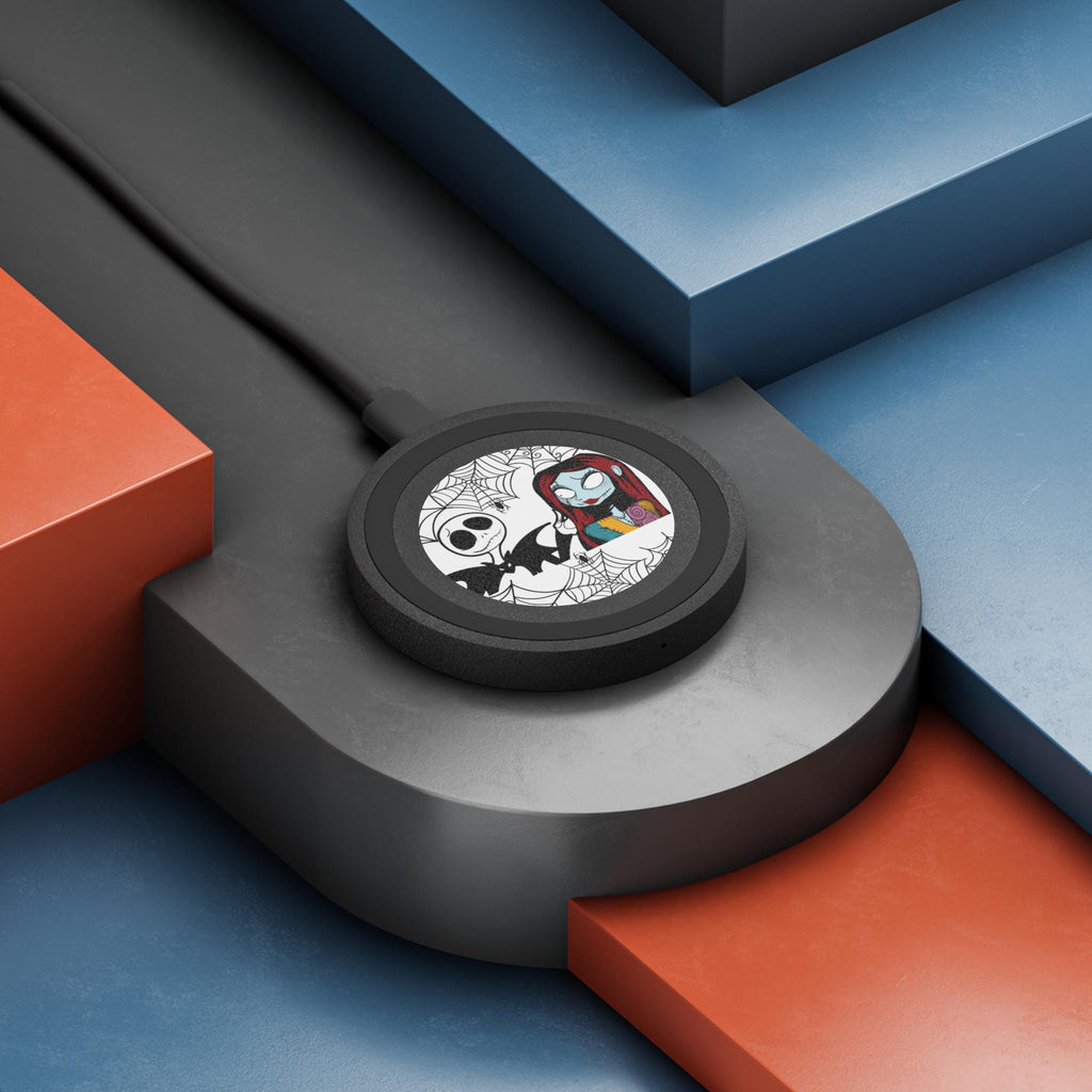 Nightmare Before Christmas Wireless Charger: Hand-Drawn Halloween Tech