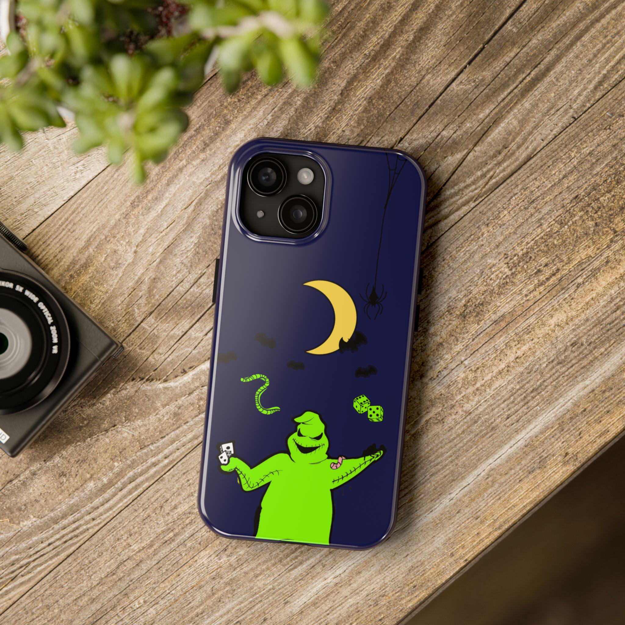 Oogie Boogie Phone Case: Nightmare Before Christmas Art, Durable Lexan