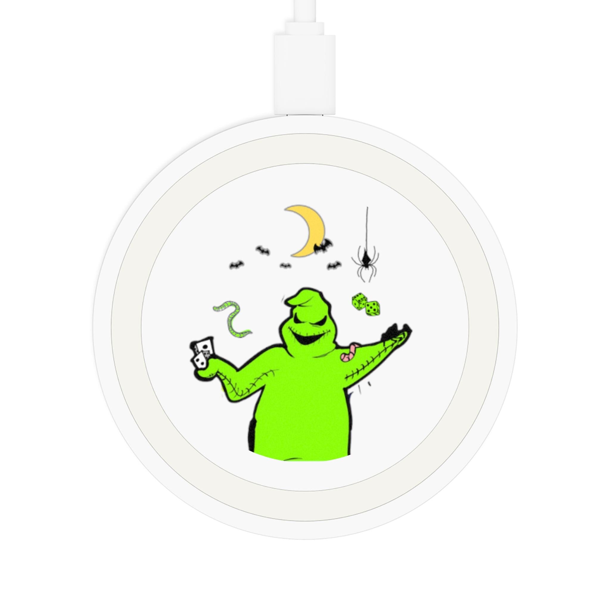 Oogie Boogie Wireless Charger: Nightmare Before Christmas Fan Art