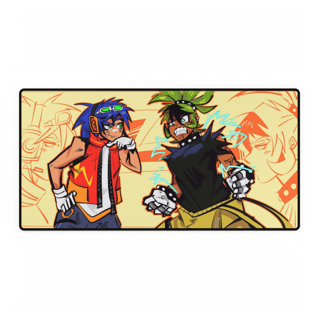 Sonic X Surge Desk Mat: Comic Anime Hand-Drawn Gaming Mouse Pad