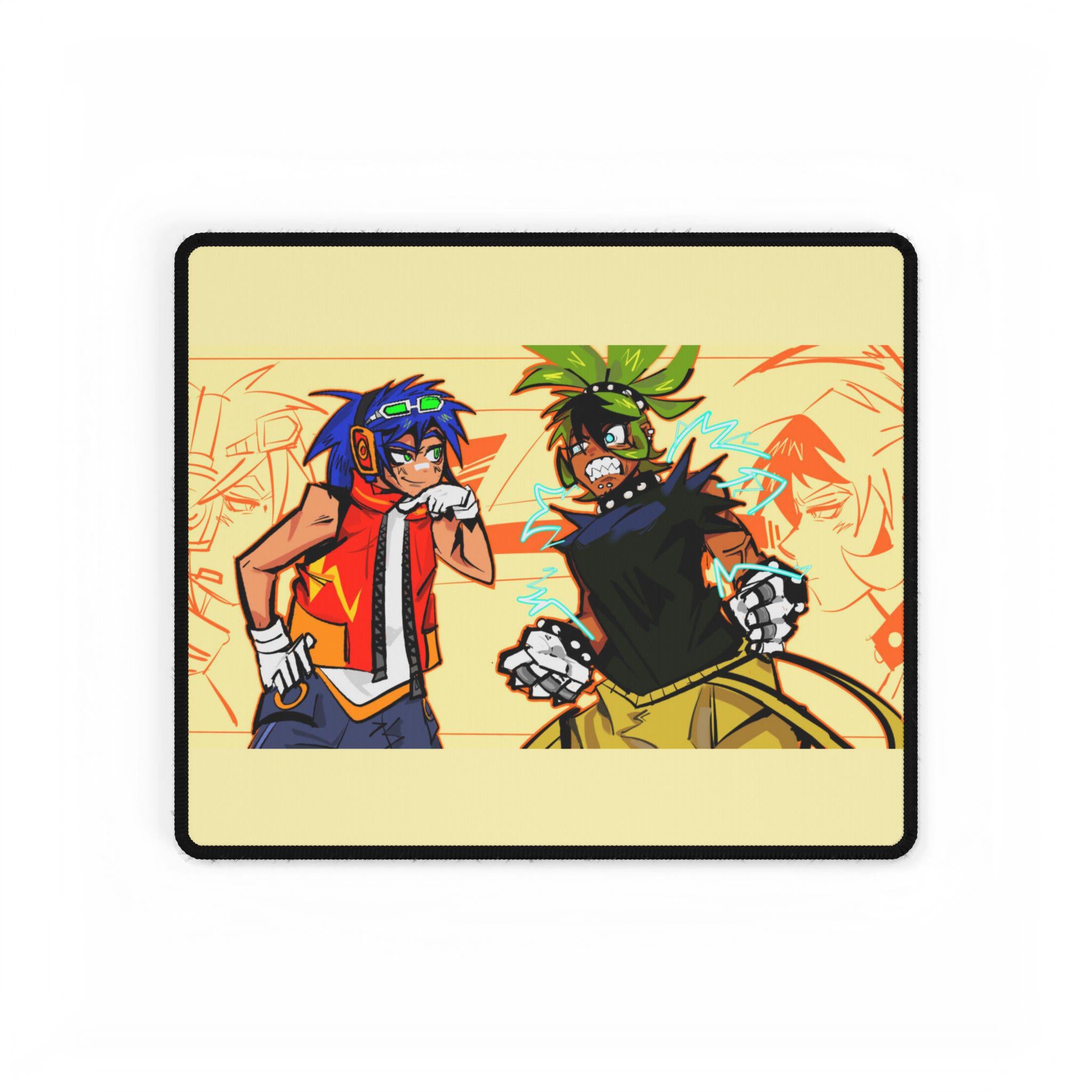 Sonic X Surge Desk Mat: Comic Anime Hand-Drawn Gaming Mouse Pad