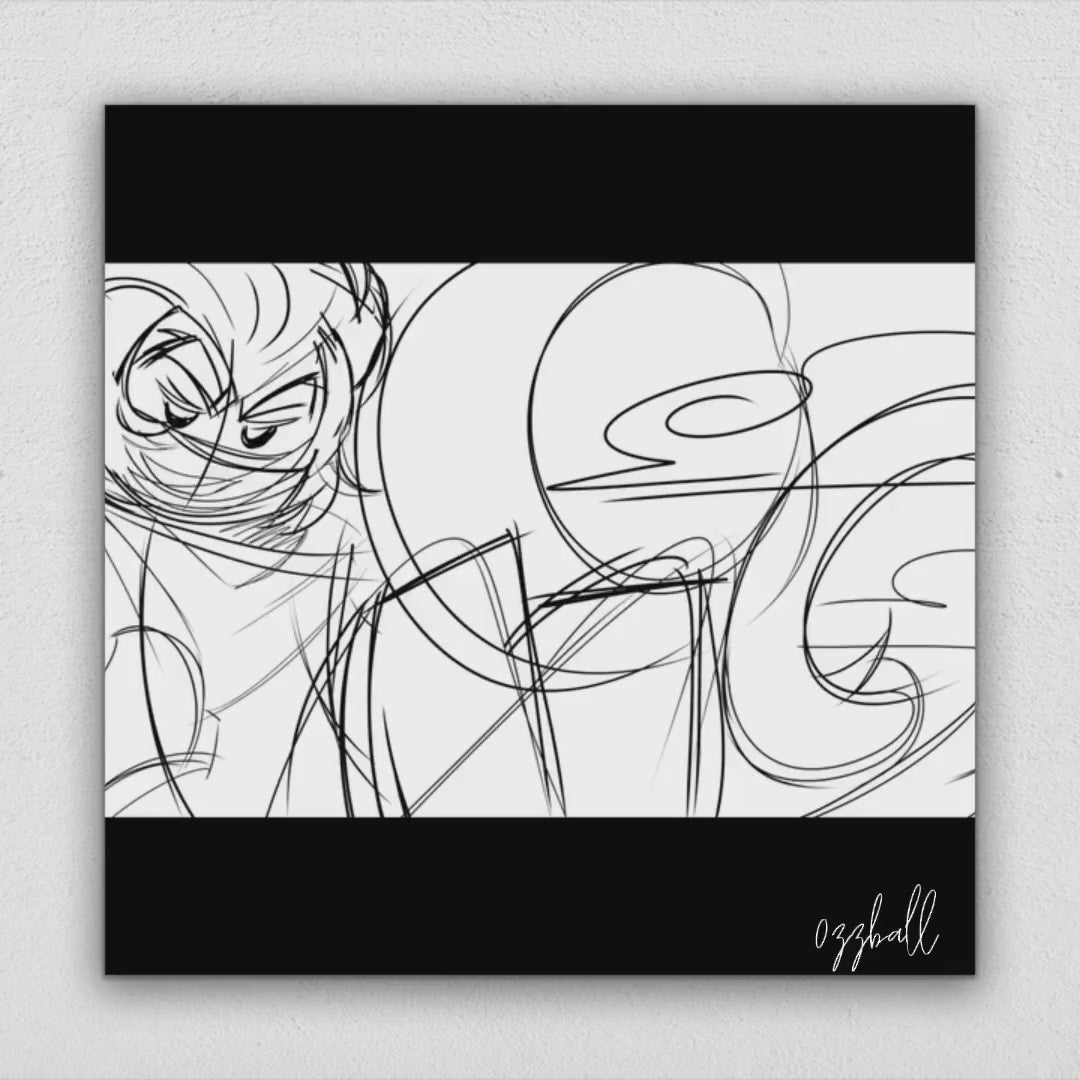 Anime-Inspired Gamer Desk Mat, Original Art Desk Pad, Aesthetic Gaming Setup Decor, Monkey Kid